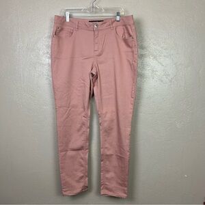 Jordache Women's Skinny Pants in Dusty Pink